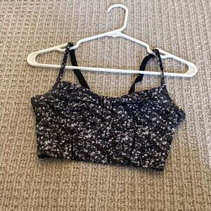 lululemon athletica Black and White Sports Bra